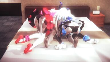 Rozaliya & Liliya forms a threesome - 3 image