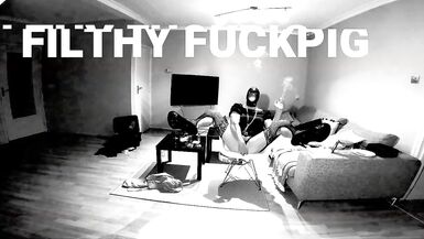 Perverse Latex Tranny Smoking Fetish Slut - 15 image