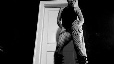 Dancing Queer Hot Big Boots and Fishnets FTM Erotic - 13 image