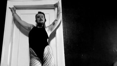 Dancing Queer Hot Big Boots and Fishnets FTM Erotic - 3 image