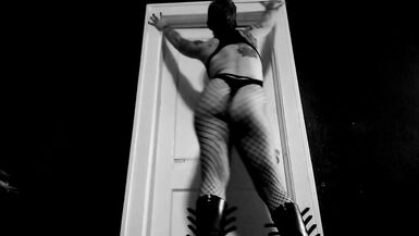 Dancing Queer Hot Big Boots and Fishnets FTM Erotic - 9 image