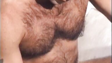 Long haired shemale gets nice spooning on the floor - 10 image