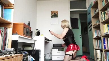 Playing with my BBC dildo (1) - 15 image