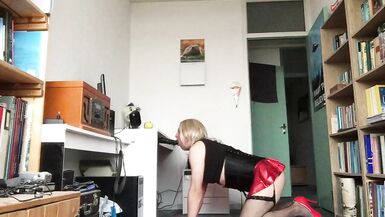 Playing with my BBC dildo (1) - 9 image