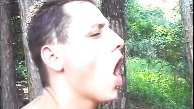 Hot brunette shemale sucks guy's dick before fucking his ass - 3 image