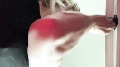 Playing with my BBC dildo (2) - 4 image