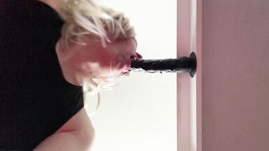 Playing with my BBC dildo (2) - 8 image