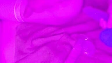 Sissy Femboy toys his tight bussy until he cums hands free - 11 image