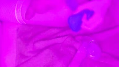 Sissy Femboy toys his tight bussy until he cums hands free - 12 image