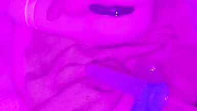 Sissy Femboy toys his tight bussy until he cums hands free - 14 image