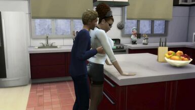 Shemale Maid Fucks Her Boss - Futa on Male