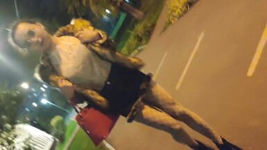 Sissy Ponyboy going to shop and acting in public in sexy dress and high heels - 10 image