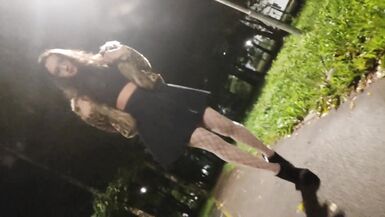 Sissy Ponyboy going to shop and acting in public in sexy dress and high heels - 15 image