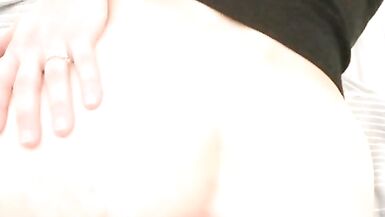 Femboy easily playing with dildo & self-facial at the end ^^ - 6 image