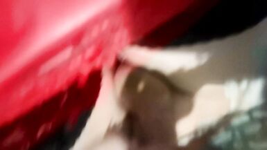 Sissy husband dressed like a whore while his wife is not home - 14 image