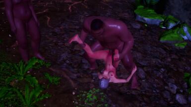 The music woke up and decided to join the married couple at the waterfall - 10 image