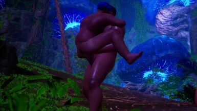 The music woke up and decided to join the married couple at the waterfall - 8 image