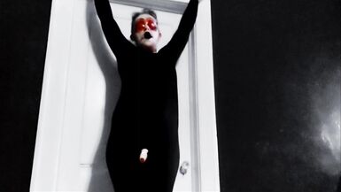 HD Slow Motion Queer Goth  FTM In Monster Drag  Spank and Masturbate Chocolate Syrup  Food Fetish Ch - 11 image