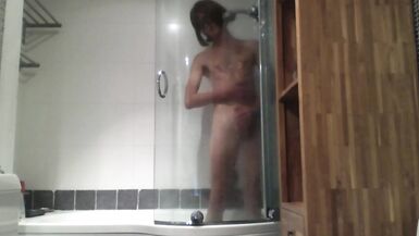 Taking a very hot shower... - 13 image