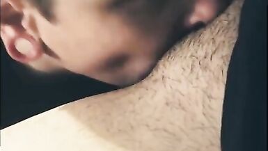 POV Sucking Off My FtM Partner ( Trans Man Blow Job ) - 9 image