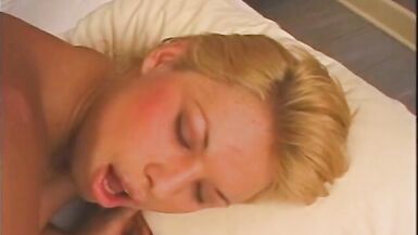 Busty blonde shemale get her Brazilian butt polished - 9 image