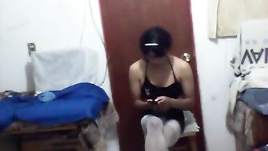 Joselynne CrossDresser In Hot Tight  Mini Dress - 2 image