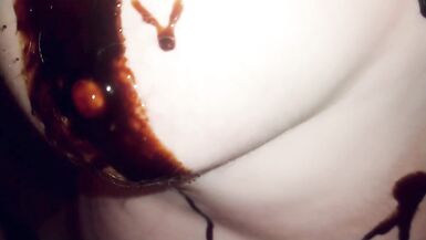 HD Slow Motion Queer Goth  FTM In Drag Masturbation - 15 image