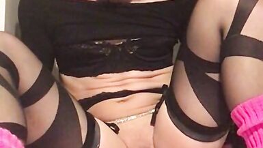 Sissy Cindy fagslut in pink - 10 image