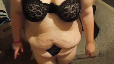 Hot Love Making With A Shemale Kissing, Tongue Sucking, Dick Sucking & Stripping Taking It Deep Dogg - 10 image