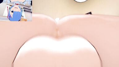 Re Zero - Futa Ram and Futa Rem fuck with you | Male Taker POV Swap - 2 image