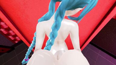 Jinx Fucked by Futa Harley Quinn League of legends - Injustice 2 - 9 image