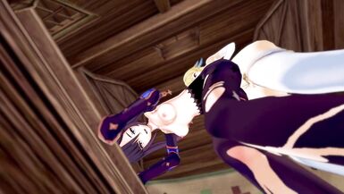 Genshin impact - Futa Lumine fuck Mona - 7 image