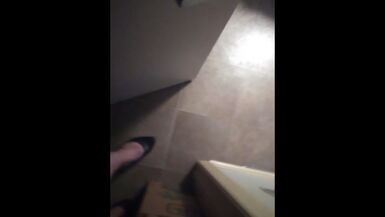 High Heel Uncut CD Jerk Off Chains and Cum Shot - 1 image