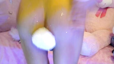 Sissy Princess plays with Tail plug and strips down :3 xxHayleeMariexx NB Haylee Marie ! - 13 image