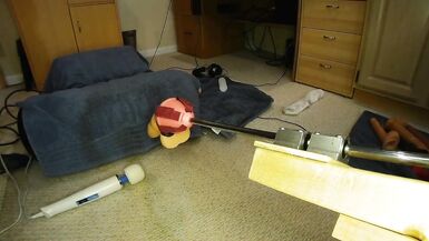 Fuck machine anal, 6 Toys! With 2 limp clitty cum shots - 12 image