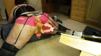 Fuck machine anal, 6 Toys! With 2 limp clitty cum shots - 6 image