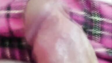 BBW Tranny Jerk Off In Your Face POV Cumshot - 10 image