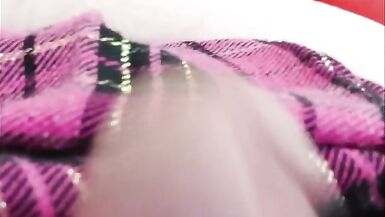 BBW Tranny Jerk Off In Your Face POV Cumshot - 2 image