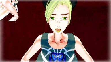 Jojo - Futa Jolyne | Male taker POV