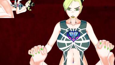 Jojo - Futa Jolyne | Male taker POV - 9 image