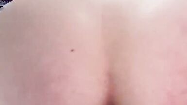 CD in pink plaid schoolgirl skirt rides dildo! - 9 image