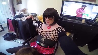 Tranny sucking cocks - 3 image