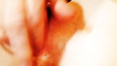 FTM Roughs up own boypussy. Wet swollen clit. Great audio. - 15 image