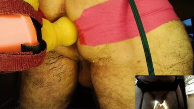 Two limp clity standing cum shots - 1 image