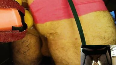 Two limp clity standing cum shots - 4 image