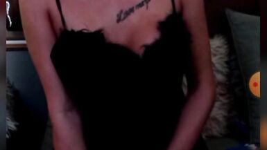 YUMMY TRAP BITCH JERK HER BIG COCK AND CUM - 10 image