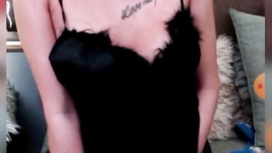 YUMMY TRAP BITCH JERK HER BIG COCK AND CUM - 11 image