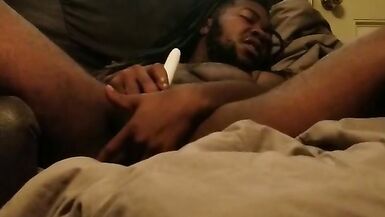 King Karleone cums again. Ebony FTM - 13 image