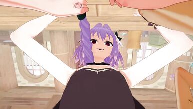 Halloween Astolfo and Futa Xinyan fuck you  Male taker POV SWAP - 3 image