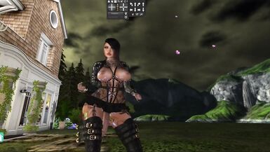 Hermi Sausage Sway - Up Skirt - Cock and Balls Swinging - 12 image